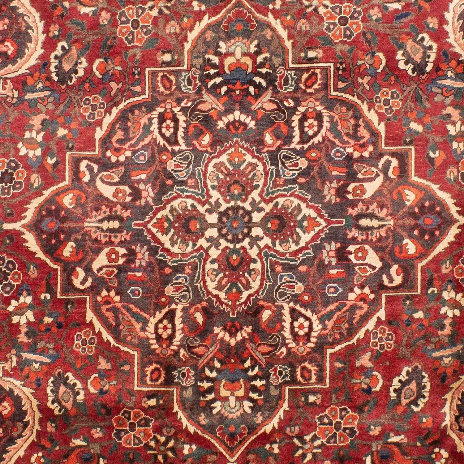 Alfombra persa - Nómada - 294 x 205 cm - rojo