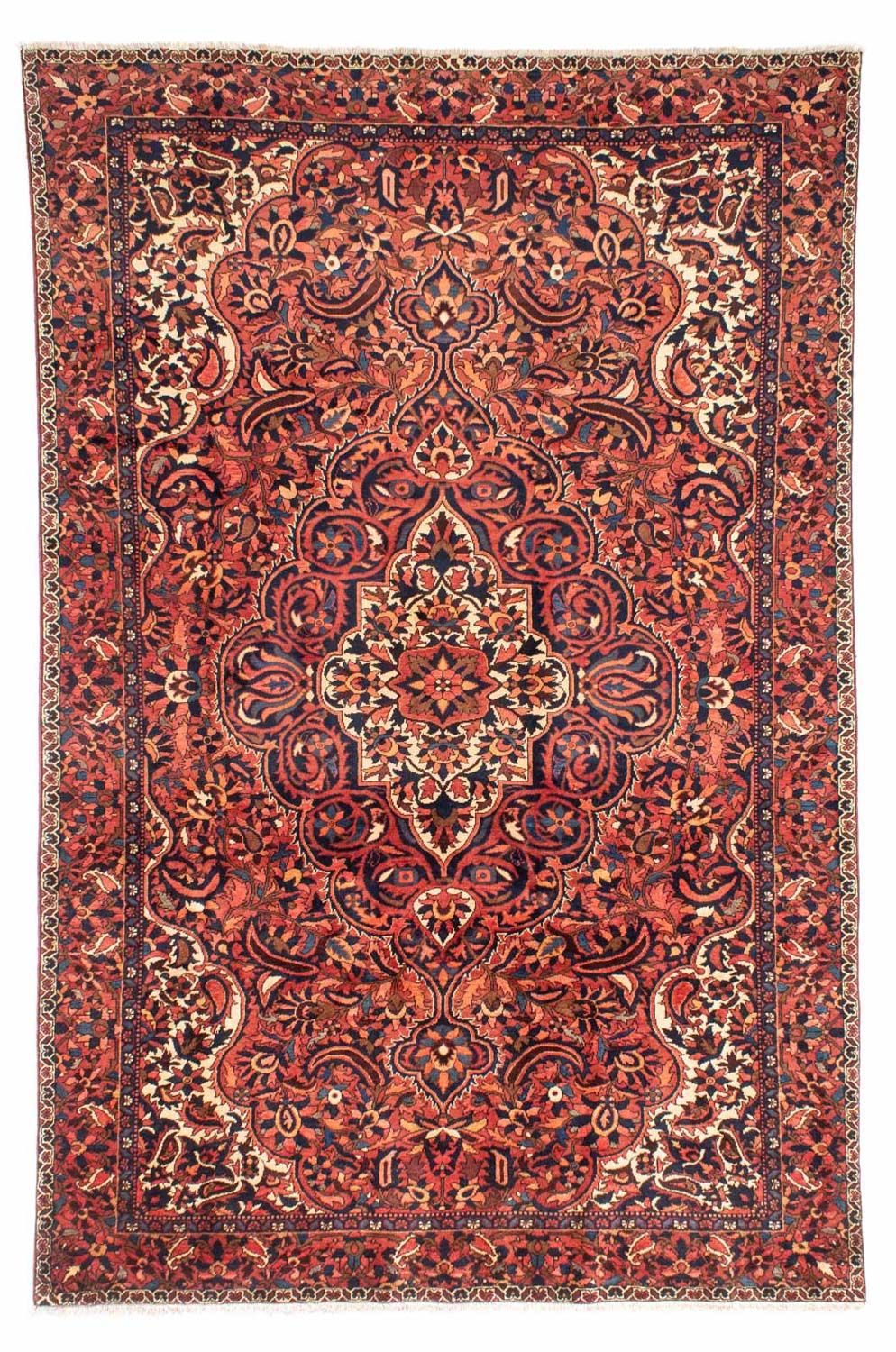 Alfombra persa - Nómada - 322 x 205 cm - rojo