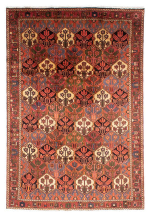 Alfombra persa - Nómada - 297 x 205 cm - marrón