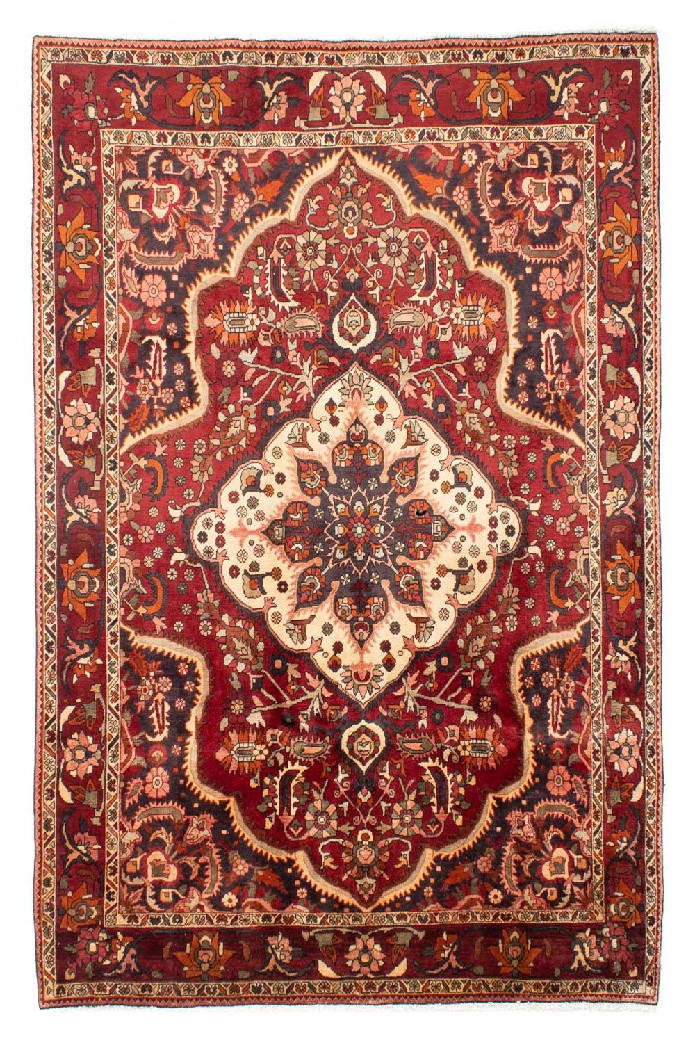 Alfombra persa - Nómada - 302 x 216 cm - rojo