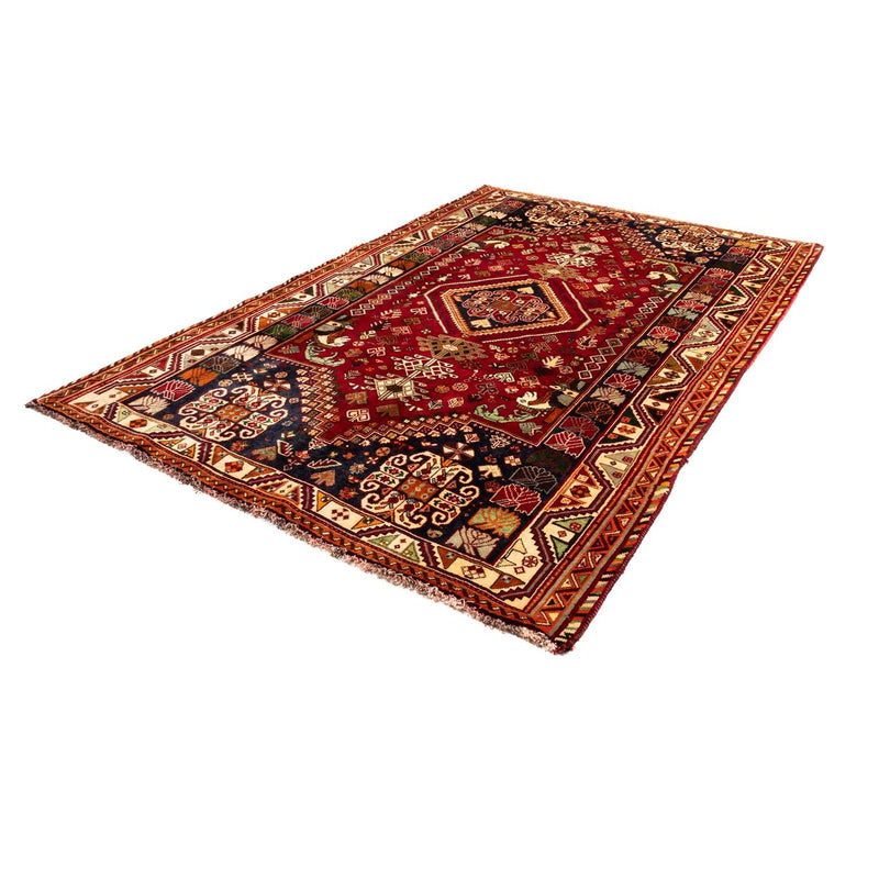 Alfombra persa - Nómada - 272 x 183 cm - rojo oscuro