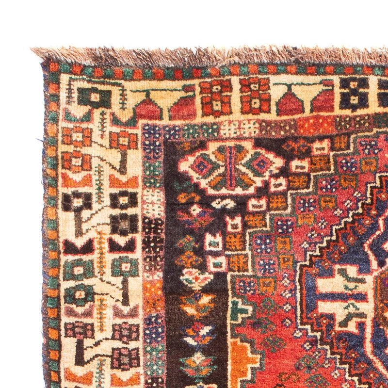 Alfombra persa - Nómada - 166 x 110 cm - rojo