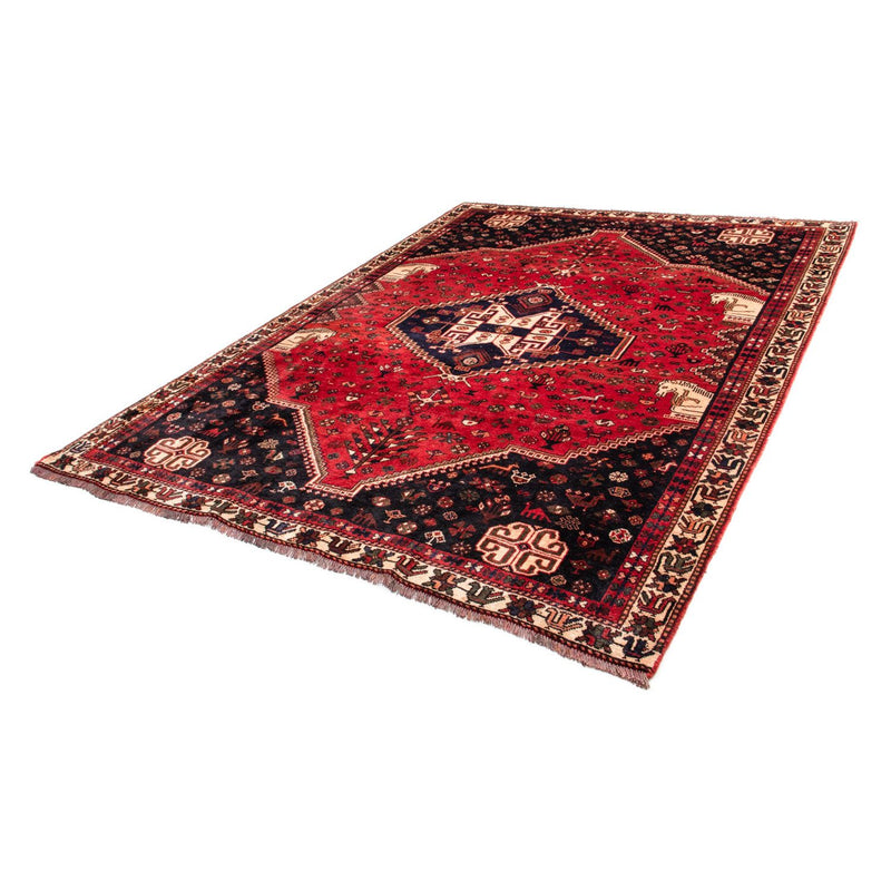 Alfombra persa - Nómada - 287 x 196 cm - rojo oscuro