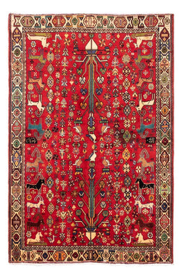 Alfombra persa - Nómada - 220 x 143 cm - rojo