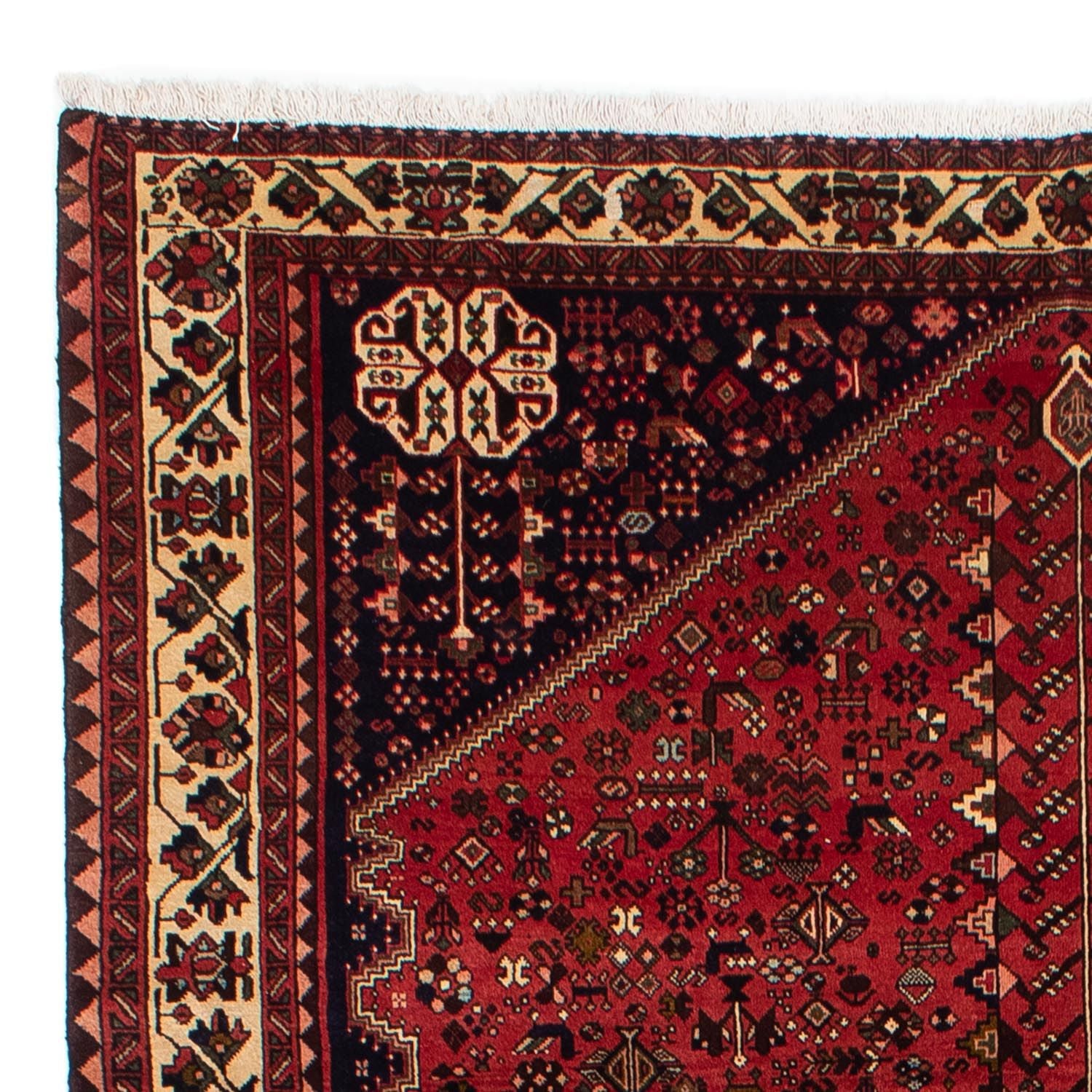 Alfombra persa - Nómada - 300 x 200 cm - rojo oscuro