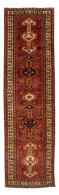 Alfombra de pasillo Alfombra persa - Nómada - 382 x 103 cm - marrón