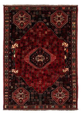 Alfombra persa - Nómada - 303 x 212 cm - rojo oscuro