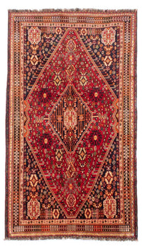 Alfombra persa - Nómada - 280 x 165 cm - rojo