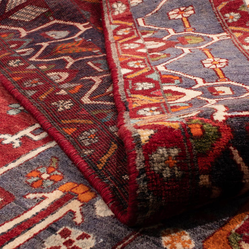 Alfombra persa - Nómada - 338 x 220 cm - rojo oscuro