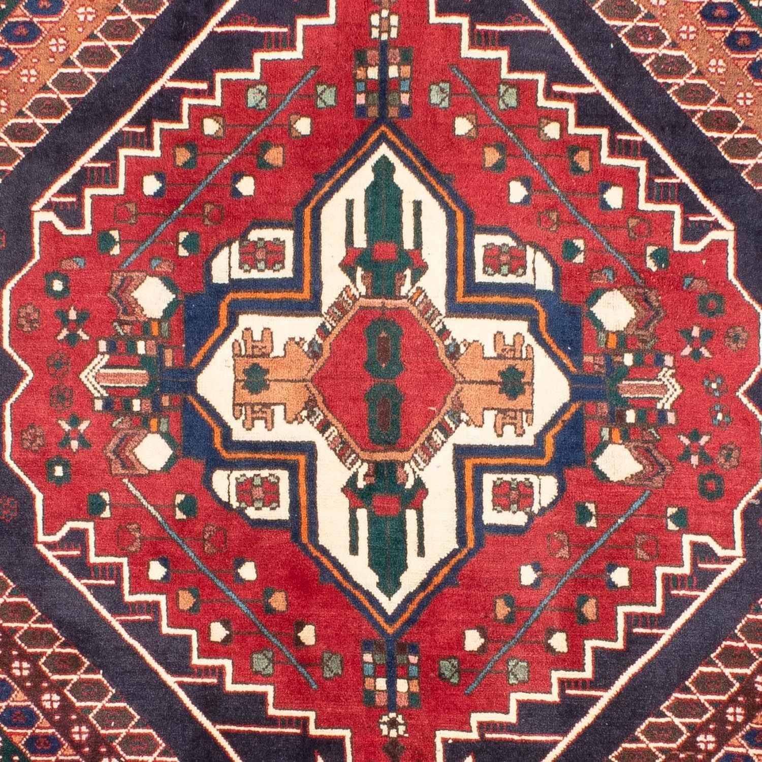 Alfombra persa - Nómada - 305 x 200 cm - rojo