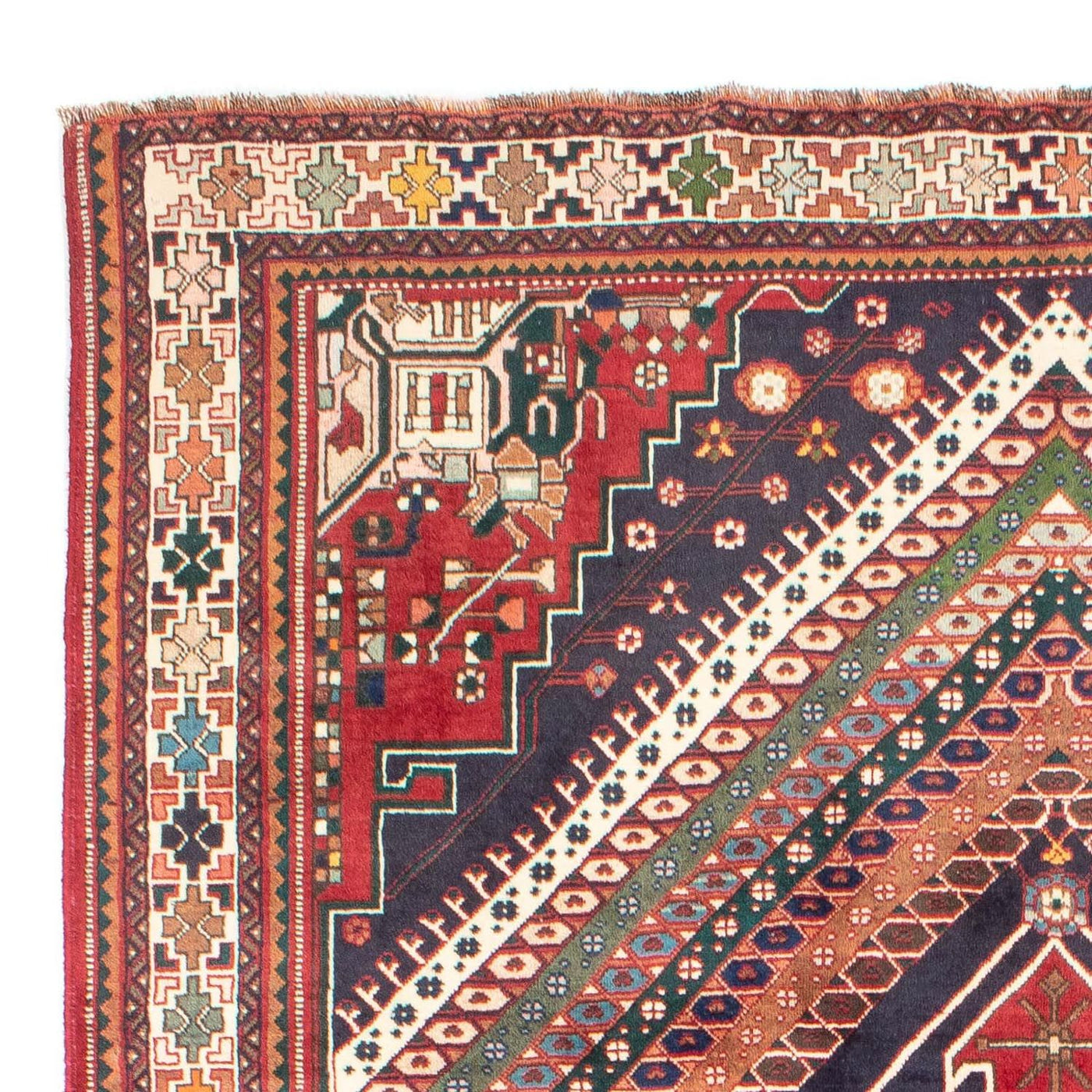Shiraz Alfombra 305x200cm - Alfombra persa