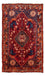 Alfombra persa - Nómada - 235 x 140 cm - rojo oscuro