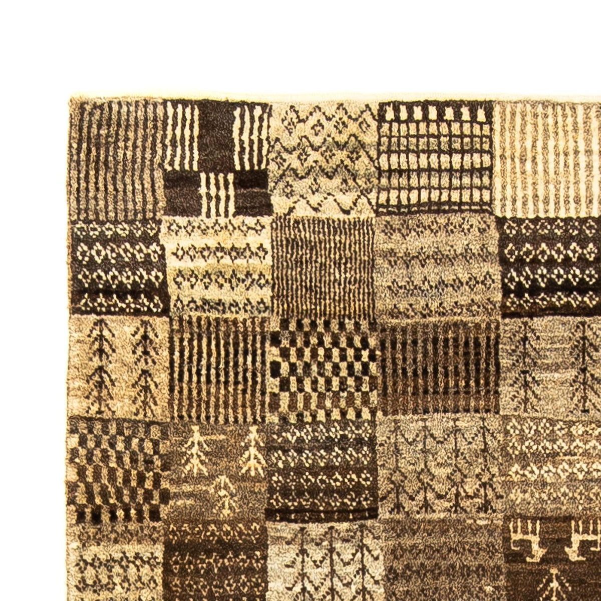 Loribaft Alfombra 100x142cm - Perserteppich Wollteppich
