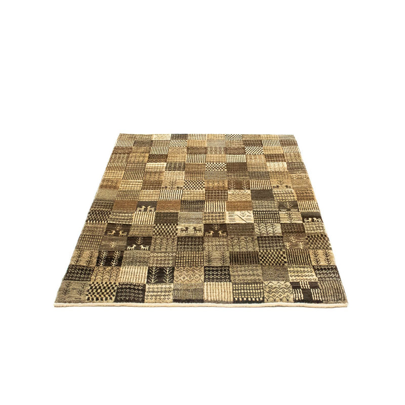 Alfombra Gabbeh - Loribaft Persa - 142 x 100 cm - multicolor
