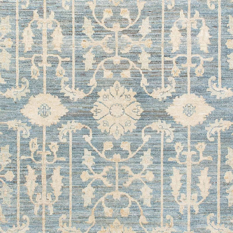 Alfombra Ziegler - 206 x 153 cm - azul claro