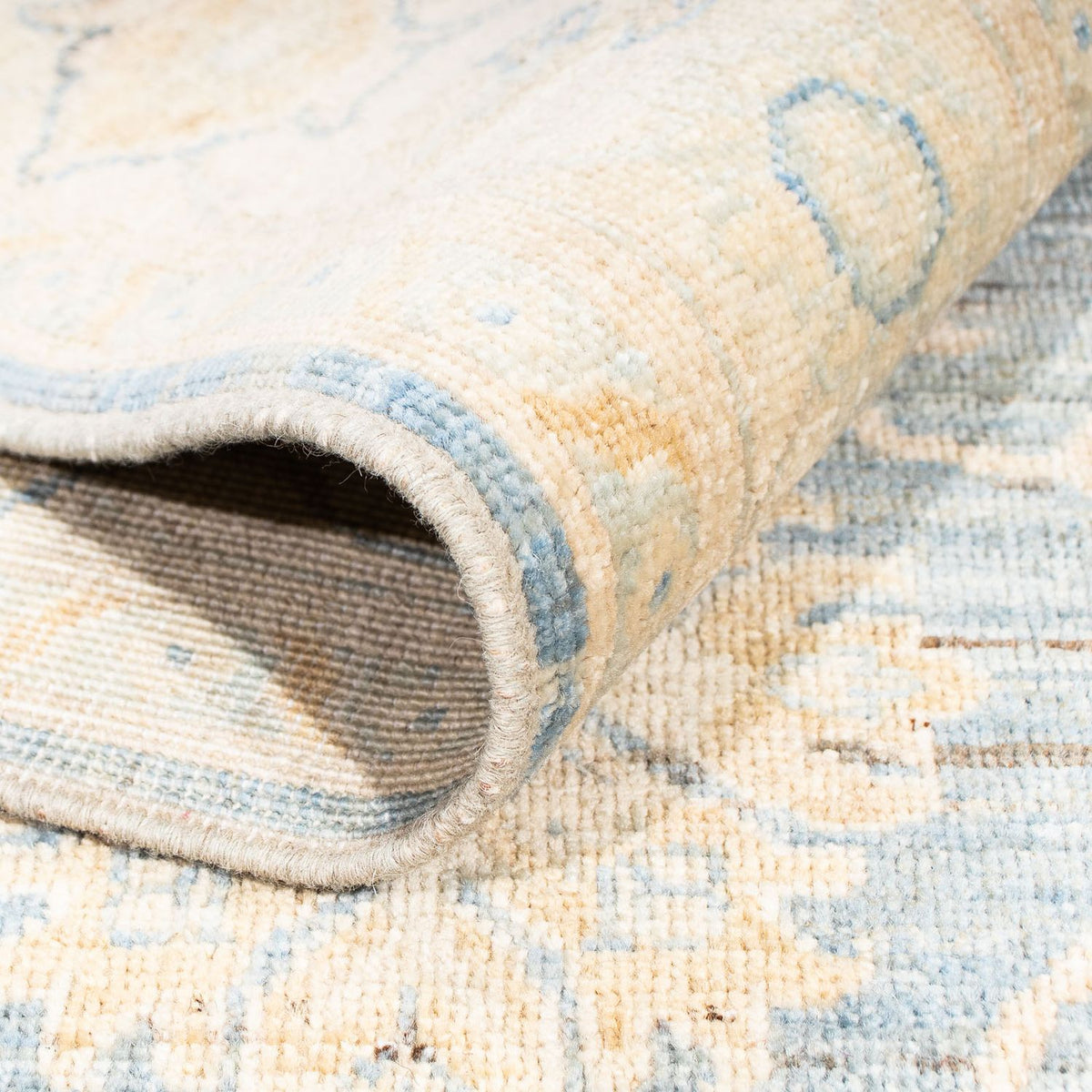 Alfombra Ziegler - 206 x 153 cm - azul claro