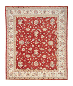 Alfombra Ziegler - 295 x 250 cm - rojo oscuro