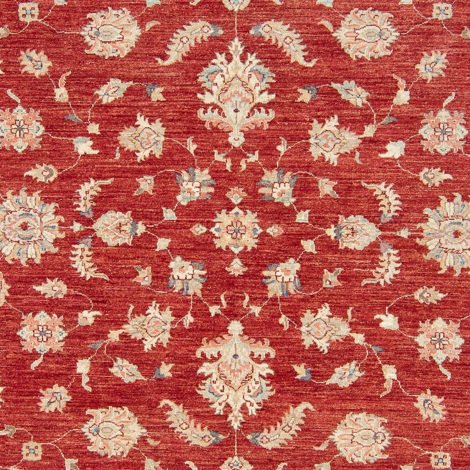 Alfombra Ziegler - 295 x 250 cm - rojo oscuro
