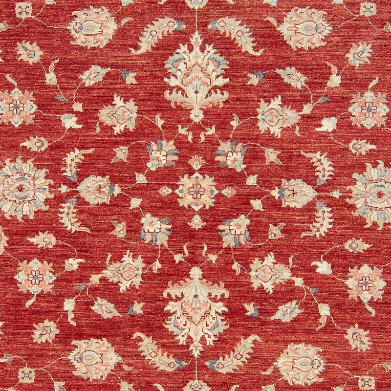 Alfombra Ziegler - 295 x 250 cm - rojo oscuro