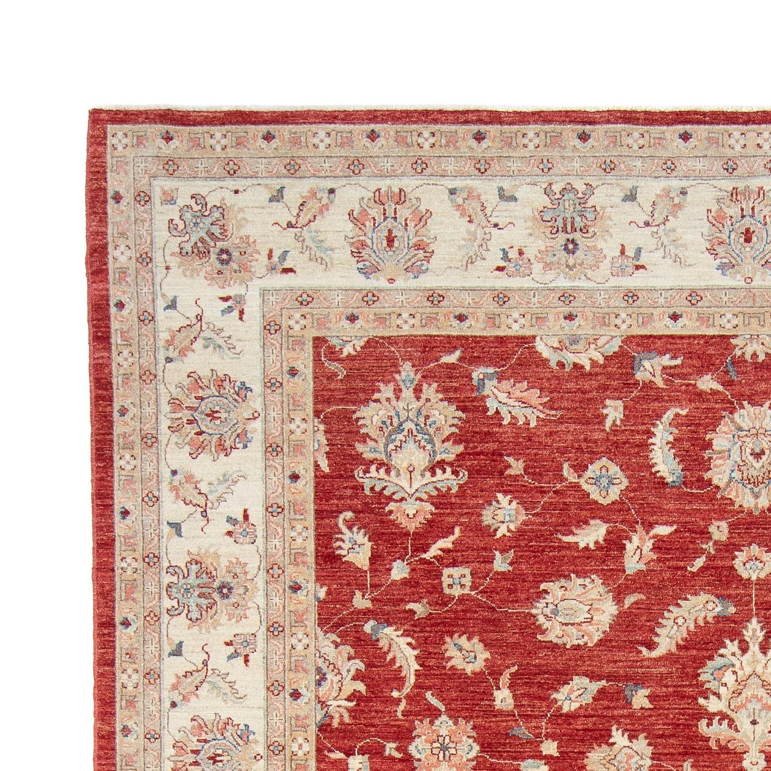 Alfombra Ziegler - 295 x 250 cm - rojo oscuro