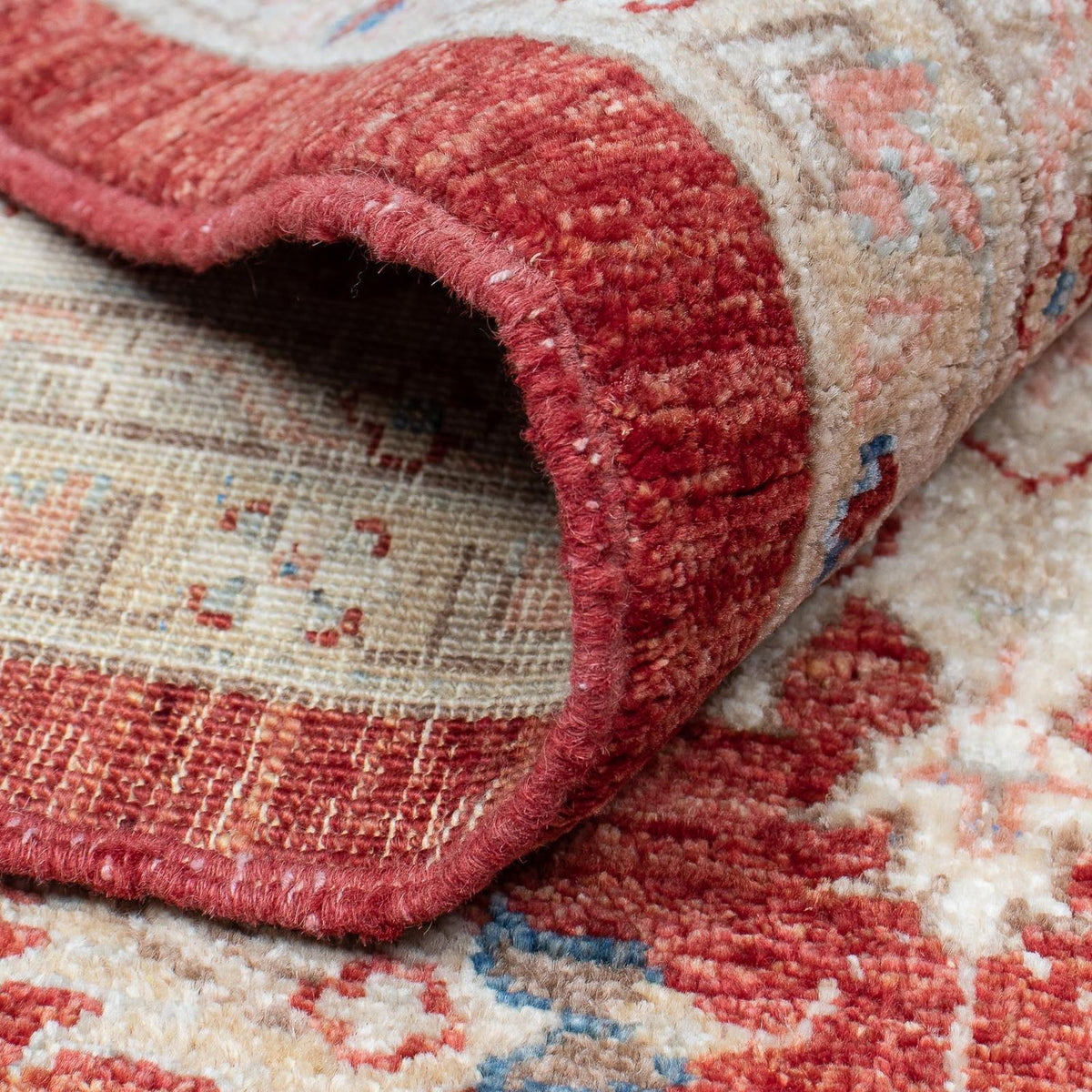 Alfombra Ziegler - 295 x 250 cm - rojo oscuro