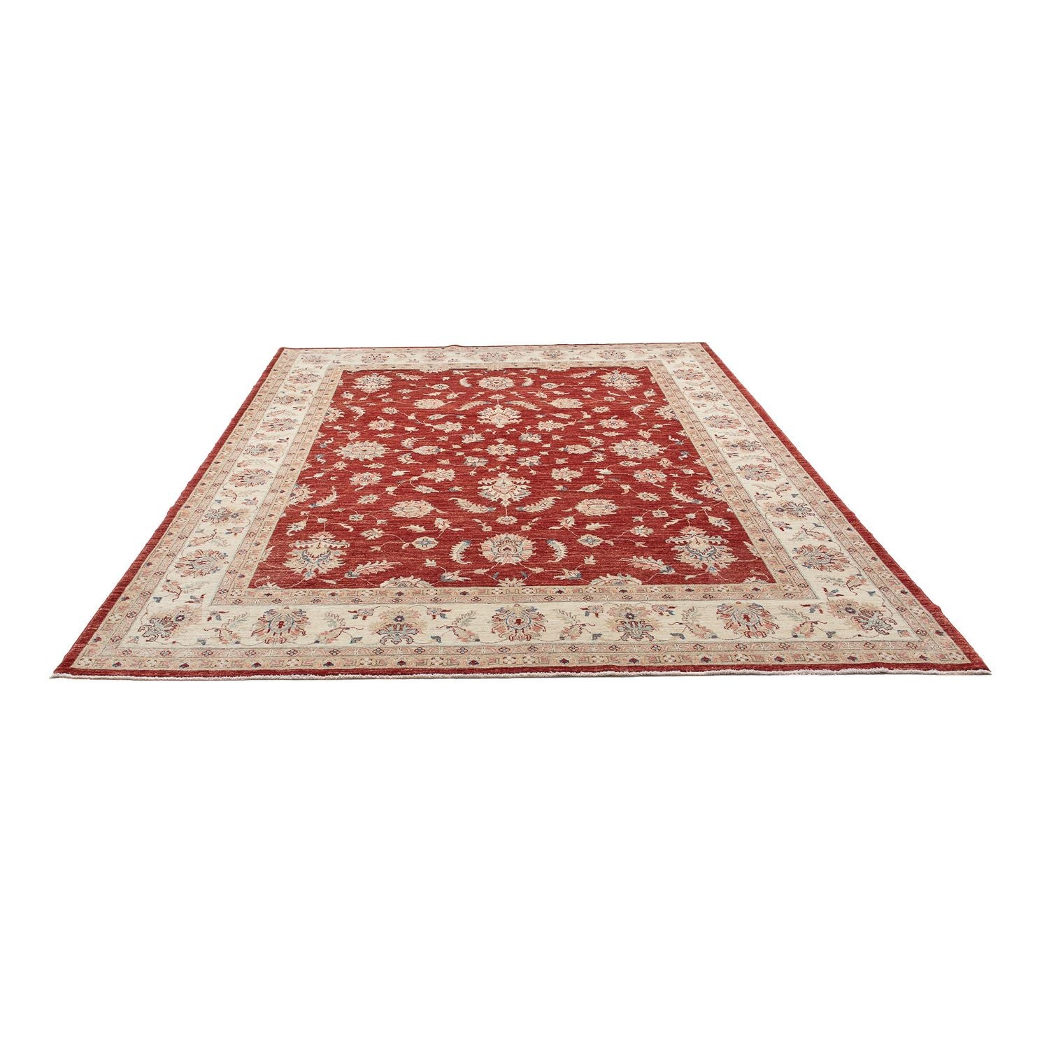 Alfombra Ziegler - 295 x 250 cm - rojo oscuro