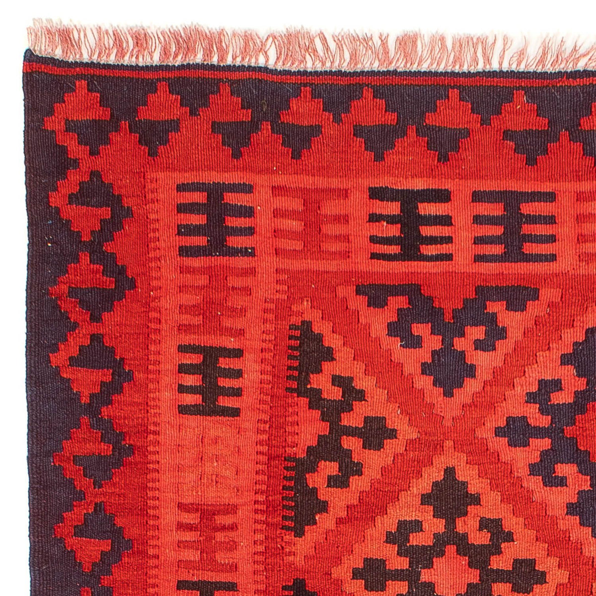 Alfombra Kelim - Oriental - 210 x 151 cm - rojo