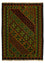 Alfombra Kelim - Oriental - 197 x 148 cm - verde oscuro