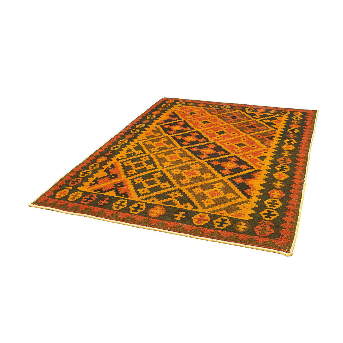 Alfombra Kelim - Oriental - 190 x 149 cm - oro