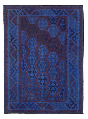Alfombra Kelim - Oriental - 195 x 155 cm - azul