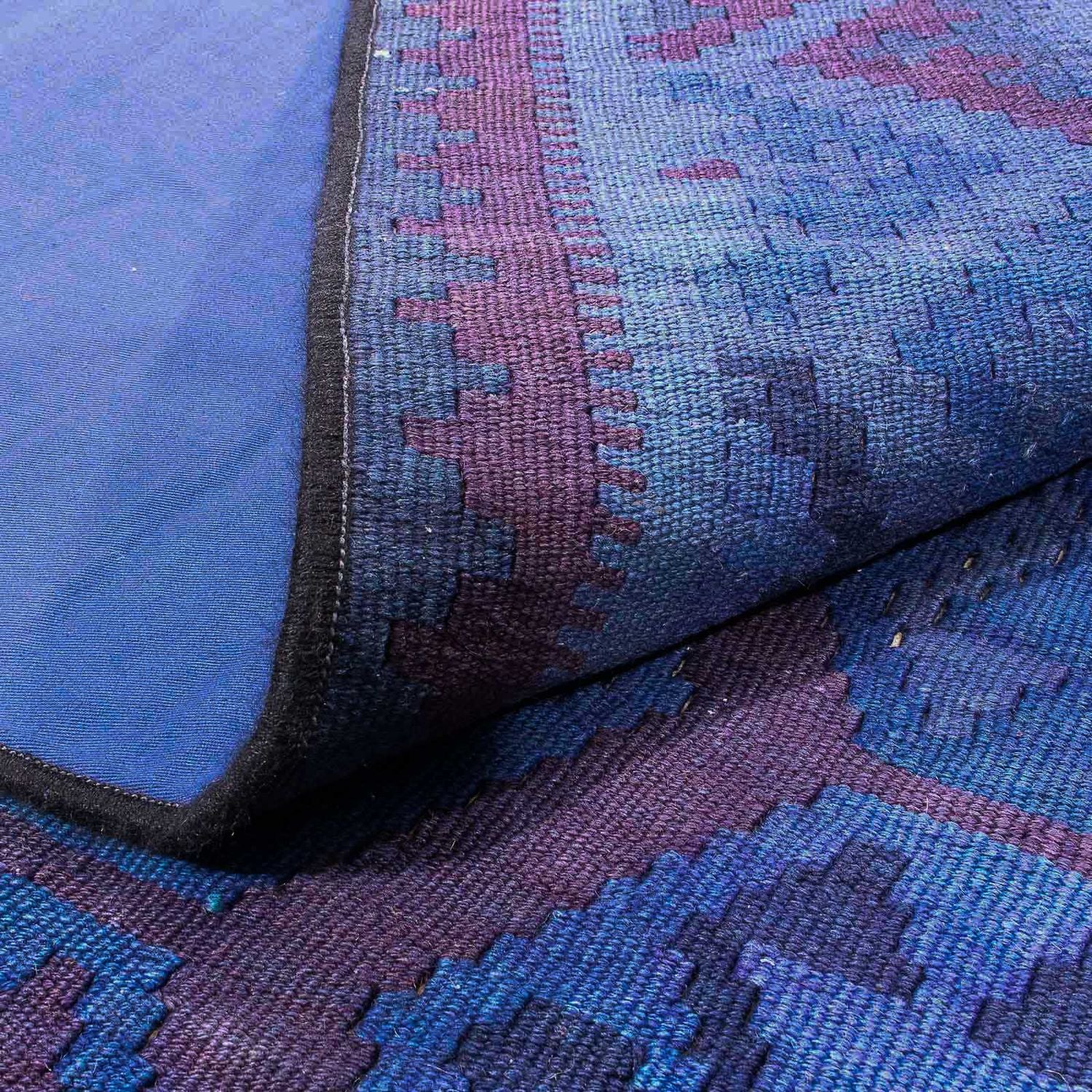 Alfombra Kelim - Oriental - 195 x 155 cm - azul