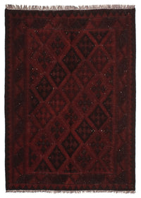 Alfombra Kelim - Oriental - 193 x 145 cm - rojo oscuro
