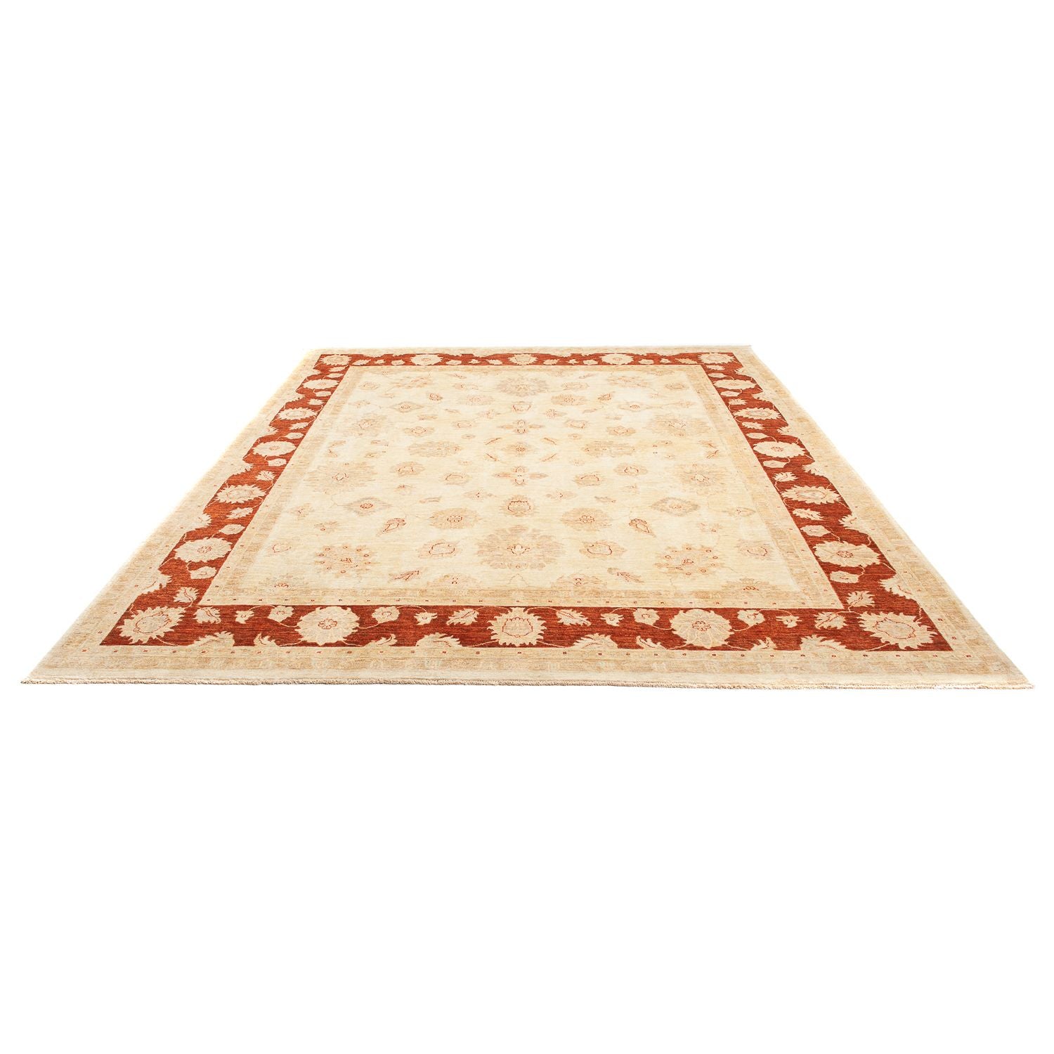 Alfombra Ziegler - 303 x 246 cm - marrón claro