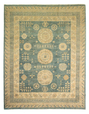 Alfombra Ziegler - 297 x 241 cm - turquesa