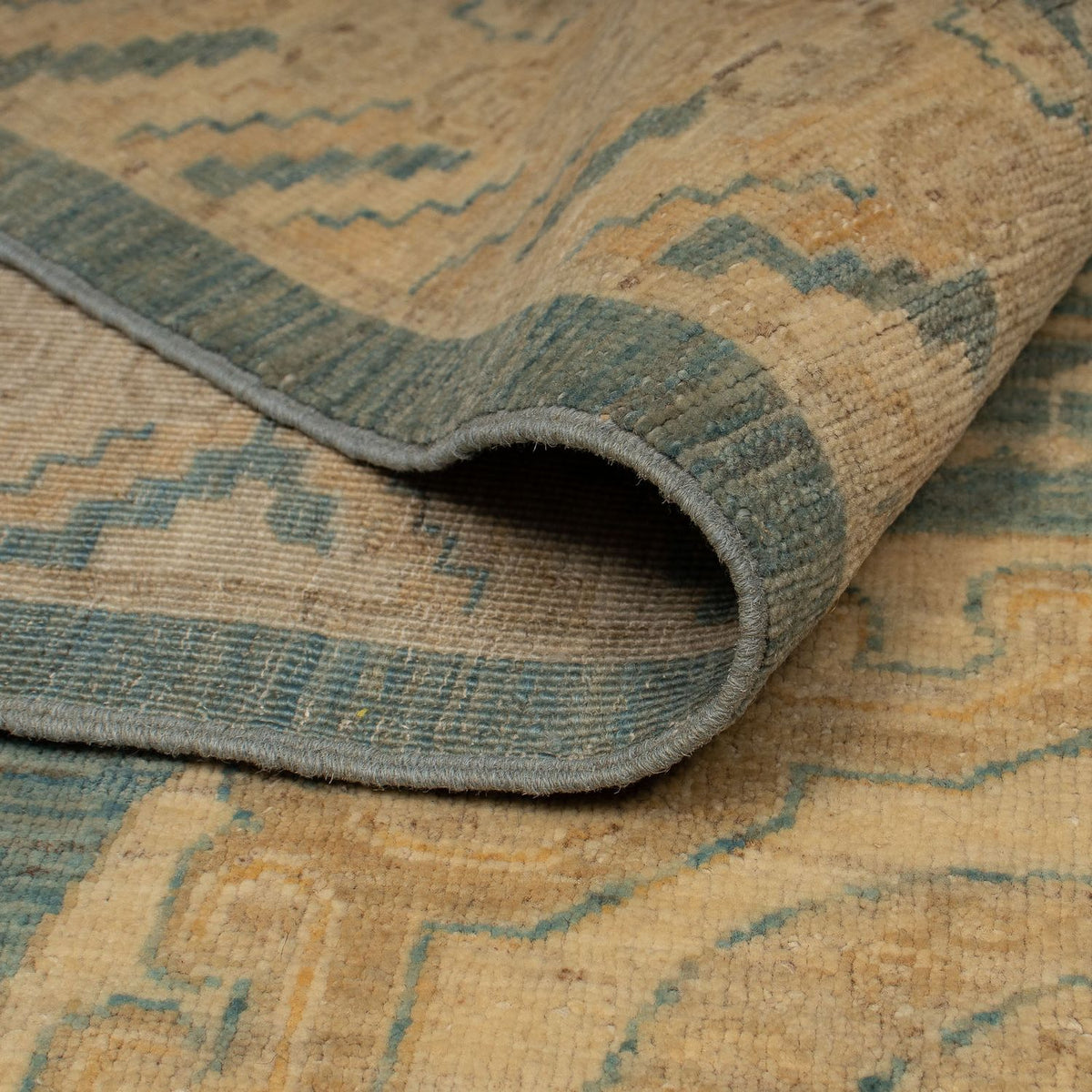 Alfombra Ziegler - 297 x 241 cm - turquesa