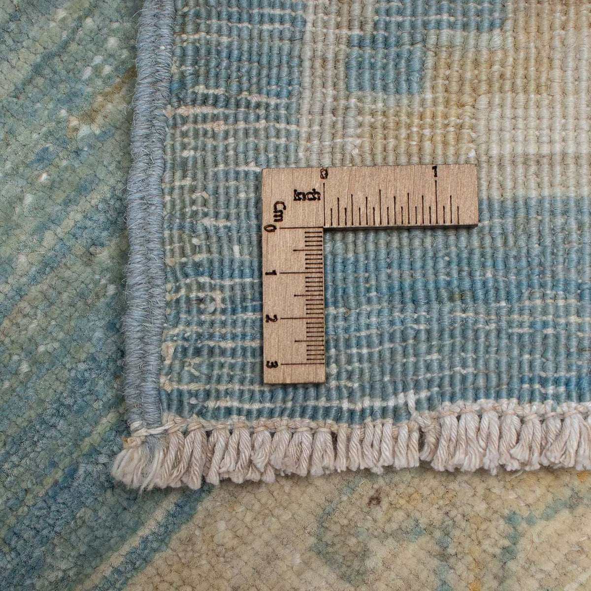 Alfombra Ziegler - 297 x 241 cm - turquesa