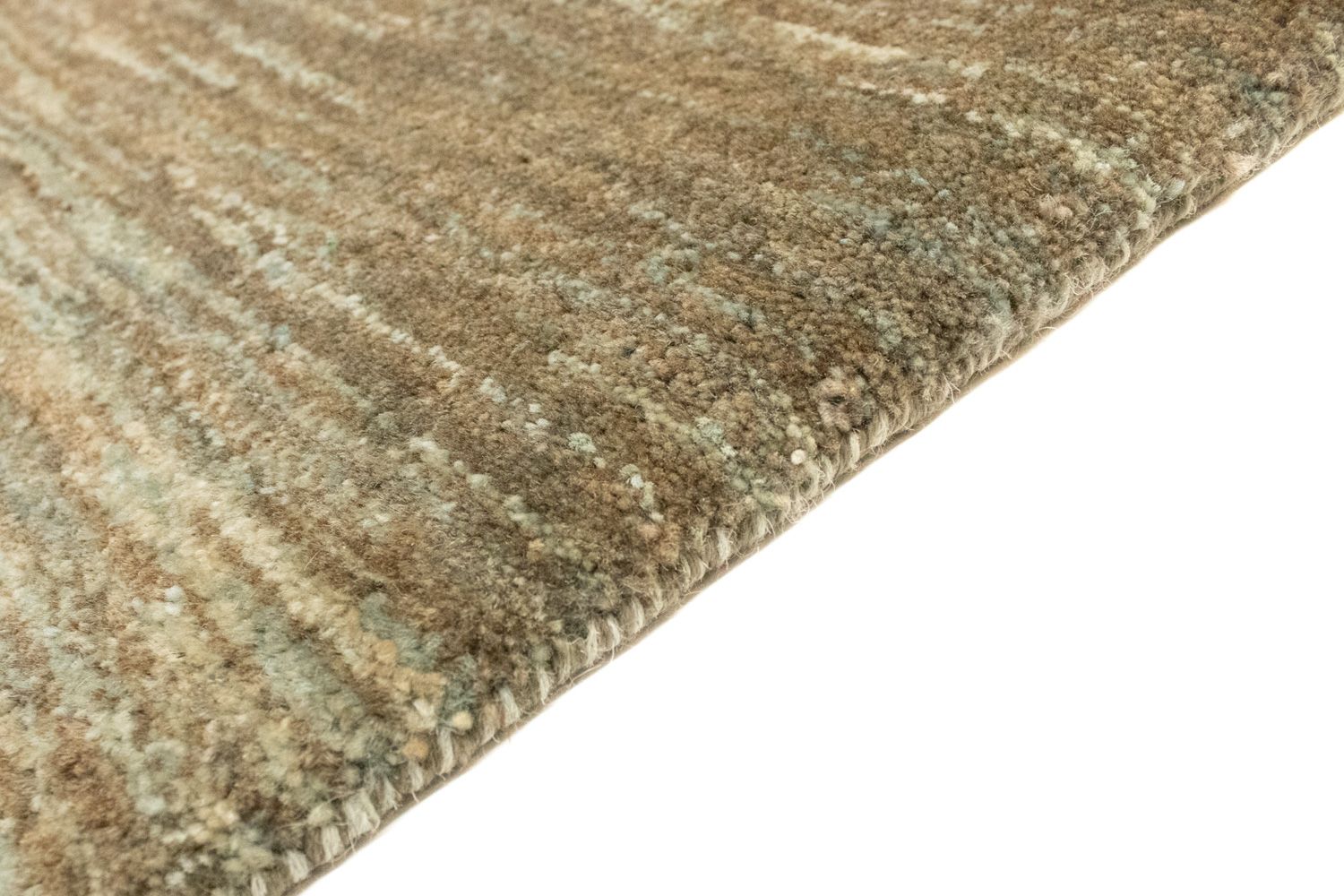 Alfombra Gabbeh - Loribaft Softy - 260 x 178 cm - gris