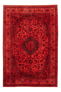 Alfombra persa - Nain - 286 x 196 cm - rojo oscuro