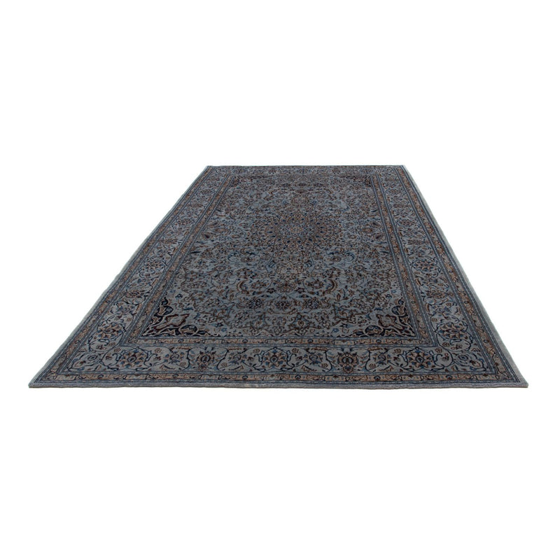 Alfombra persa - Nain - 296 x 200 cm - azul marino