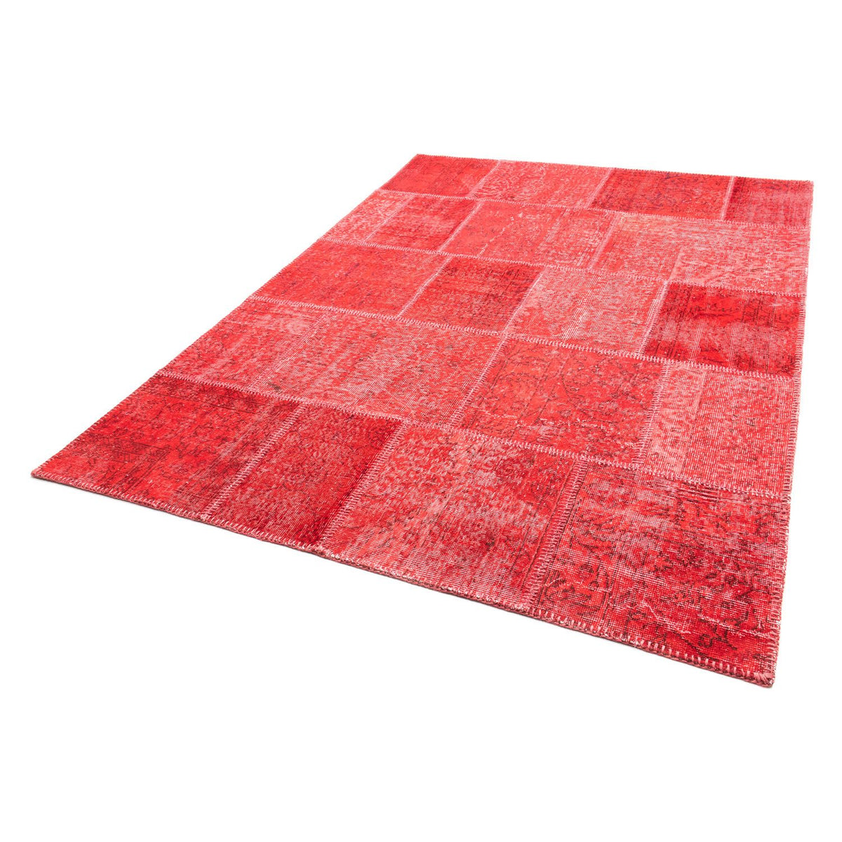 Alfombra de patchwork 170x240cm - Perserteppich Wollteppich