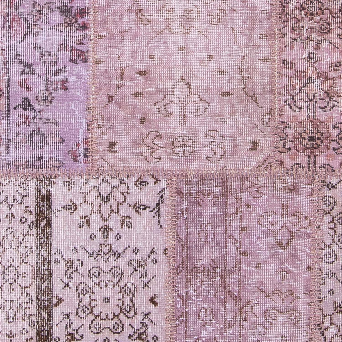 Alfombra de patchwork - 240 x 170 cm - multicolor