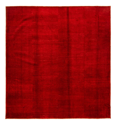 Alfombra Gabbeh - Persa - 288 x 262 cm - rojo oscuro