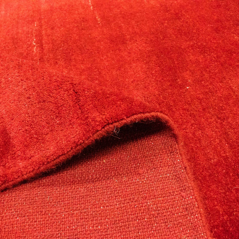 Alfombra Gabbeh - Persa - 288 x 262 cm - rojo oscuro