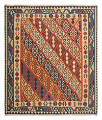 Alfombra Kelim - Oriental - 240 x 215 cm - multicolor