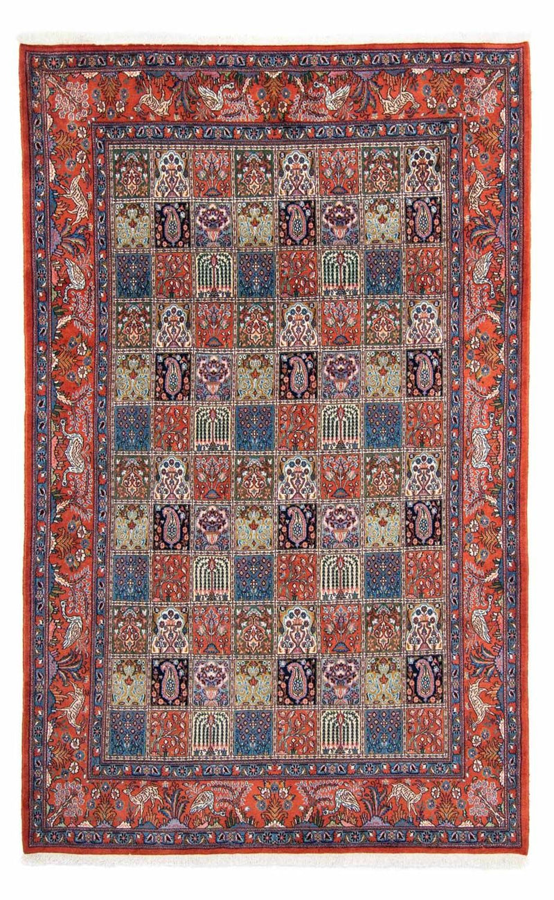 Alfombra persa - Clásica - 296 x 197 cm - rojo oscuro