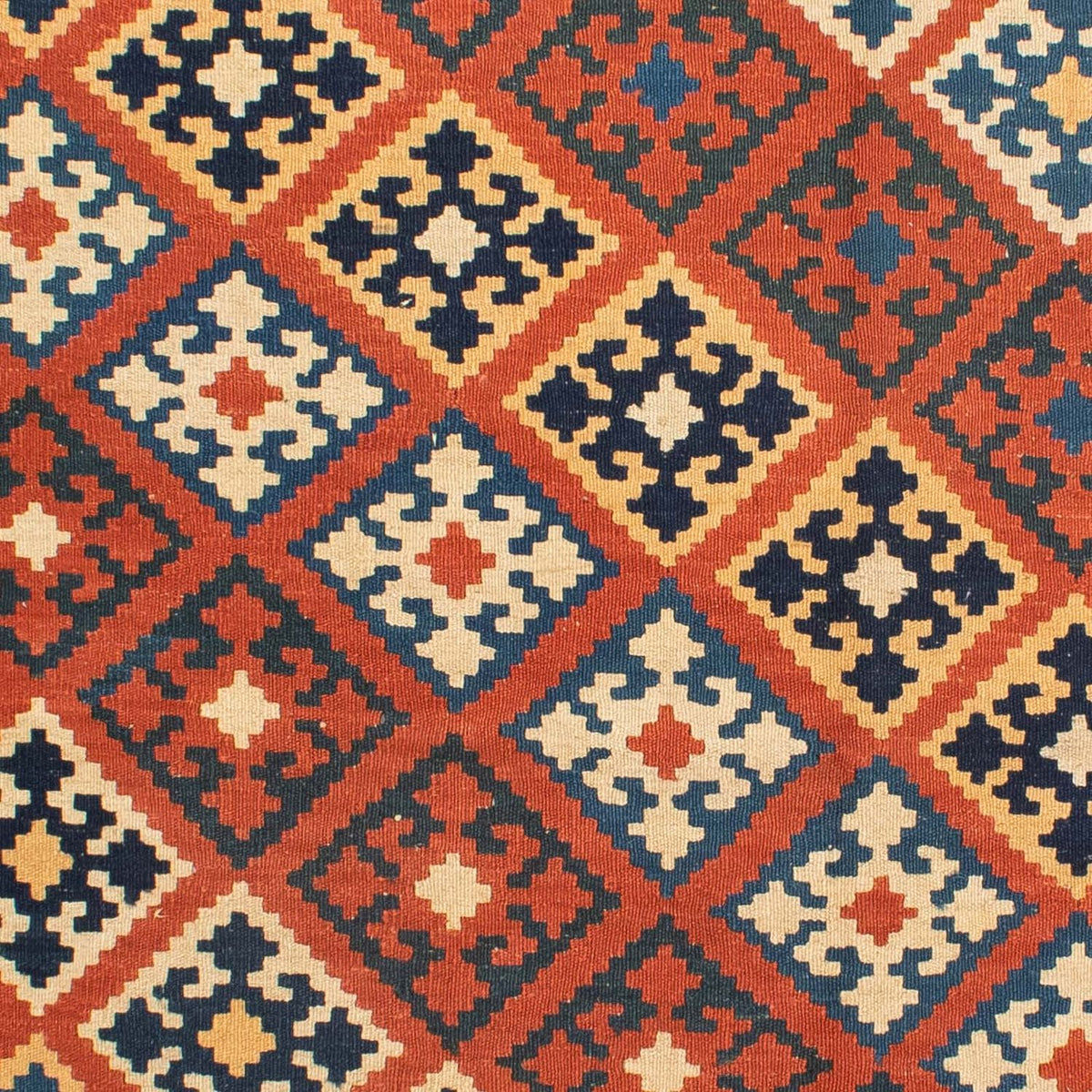 Alfombra Kelim - Oriental cuadrado  - 208 x 194 cm - multicolor