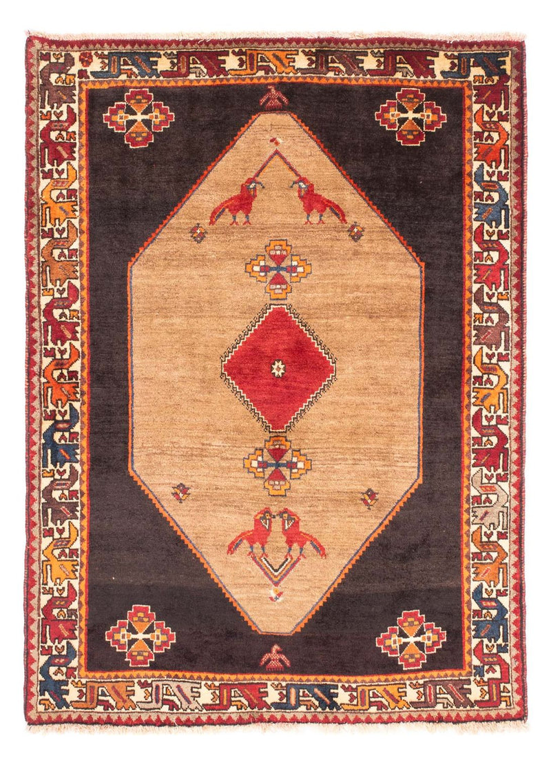 Alfombra persa - Nómada - 160 x 110 cm - marrón