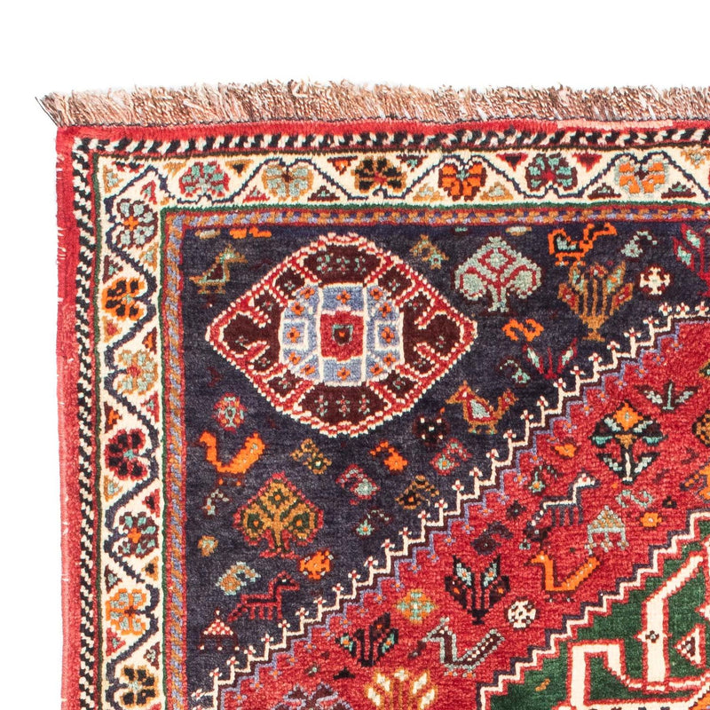 Alfombra persa - Nómada - 160 x 117 cm - rojo