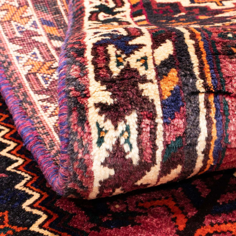 Alfombra persa - Nómada - 155 x 110 cm - fucsia