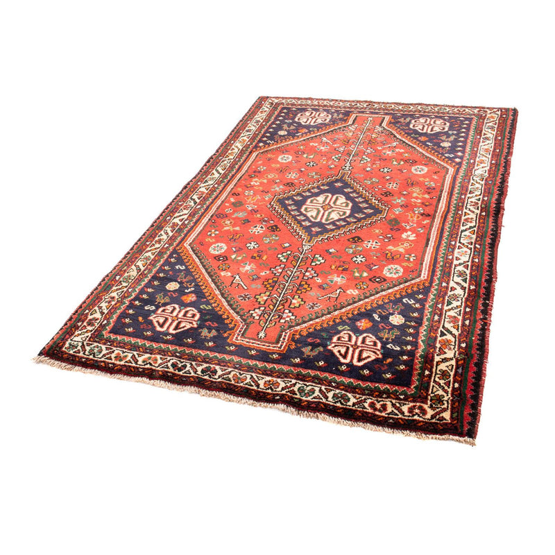 Alfombra persa - Nómada - 185 x 123 cm - rojo oscuro